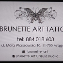 Brunette Art Tattoo