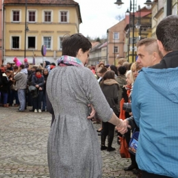 LTS Leśna wita Prezydenta