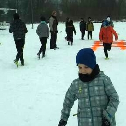 Maciek też dzielnie dawał radę