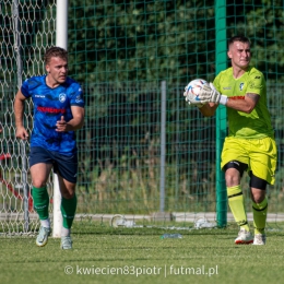 Baraż: Orzeł Myślenice - Zieleńczanka Zielonki 3:0 [fot. Piotr Kwiecień Futbol - Małopolska]