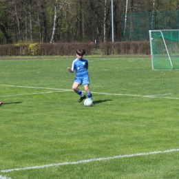 Mazur U-12 - Stoczniowiec U-12 1:14; Mazur U-14 - Mochowo U-14 5:0. 22 kwietnia 2023 r.