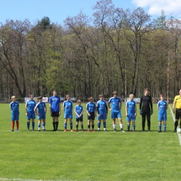 Mazur U-12 - Stoczniowiec U-12 1:14; Mazur U-14 - Mochowo U-14 5:0. 22 kwietnia 2023 r.