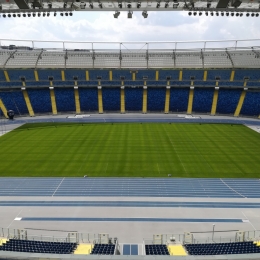 Piękny widok z korony stadionu.