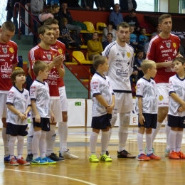 WILKI w Lesznie na meczu futsalowym.