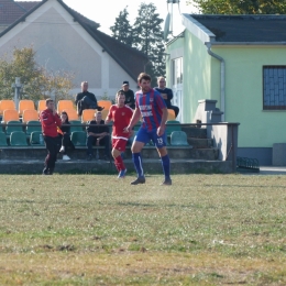Sezon 2018/2019 13.10.2018r. kolejka 7: LKS Strzeleczki - LZS Dąbrówka Górna 3:3 (1:3)