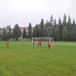 LKS Czarni - stroje czerwono-czarne