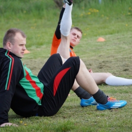 Trening przed meczem z Victorią Tuszyn