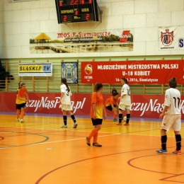 MMP Futsalu Kobiet u-18 16-17.01.2016 Siemiatycze