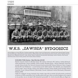 Książka „W ekstraklasie i na jej zapleczu. Zawisza Bydgoszcz 1984-1998”