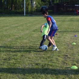 Pierwszy trening orlików.