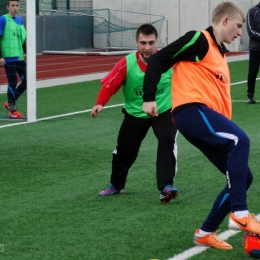 Słoneczno-deszczowy trening w dniu 09.04.2014r