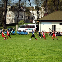 Dwór Kombornia 1:0 San Nozdrzec (źródło: www.lksnozdrzec.futbolowo.pl)