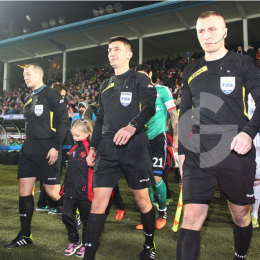 Dziecięca eskorta Górnik Zabrze- Legia Warszawa 5.12.2014 r.