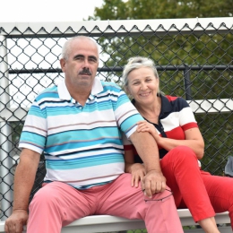 Adamek - Kownacki oprawa i na boisku