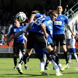 MKS Kluczbork - Sandecja Nowy Sącz 2:4, 30 kwietnia 2016