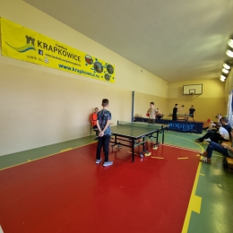 11.12.2021r. - VII otwarty mikołajkowy turniej tenisa stołowego o Puchar Burmistrza Krapkowic