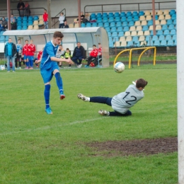 Po 7 kolejkach 1 Ligi Wojewódzkiej Trampkarzy U-15 Mazur Gostynin nadal bez punktu na ostatnim miejscu. W niedzielę, 26 kwietnia 2015 r. podopieczni trenera Arkadiusza Szulczewskiego rozgromieni zostali na własnym boisku przez BKS Naprzód Brwinów aż 0:7.