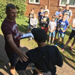 Obóz piłkarski młodzików i trampkarzy w Trzęsaczu 26.07-04.08.2019