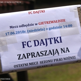 GKS Gietrzwałd - FC Dajtki