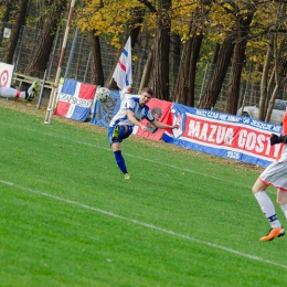 Mazur Gostynin - Stegny Wyszogród 6:2. Czwarte miejsce na koniec rundy