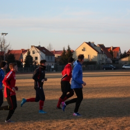 Trening Mazura na głównej płycie