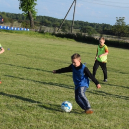 Pierwszy trening orlików.