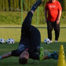 Trening bramkarzy Pogoni Lwówek