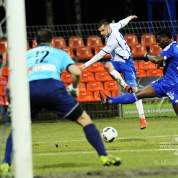 MKS Kluczbork - Pogoń Siedlce 2:2, 18 marca 2017