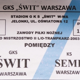 Świt Warszawa - SEMP II (RW)