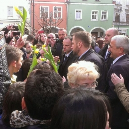 LTS Leśna wita Prezydenta