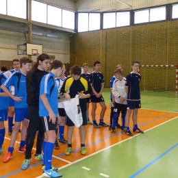 Halowy Turniej Piłki Nożnej o Puchar Burmistrza Wieruszowa 25.01.2015