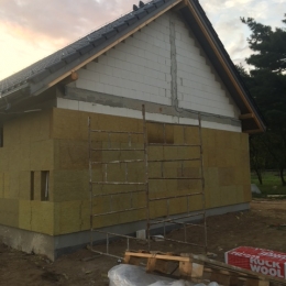 Budowa budynku klubowego - wrzesień 2017