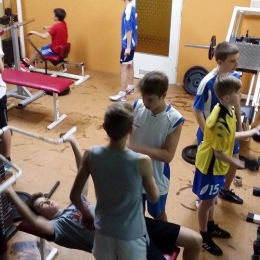 Obóz treningowy grup młodzieżowych w Międzybrodziu Bialskim