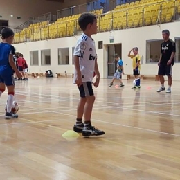 Trening na hali najmłodszych grup wiekowych