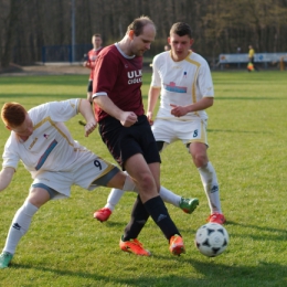 W meczu 16. kolejki Płockiej Ligi Okręgowej, pierwszym po zimowej przerwie, seniorzy Mazura Gostynin pewnie pokonali ULKS Ciółkowo 5:0.