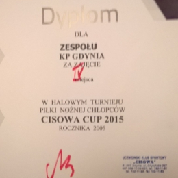 CISOWA CUP 2015 rocznik 2005, gr. Granatowa