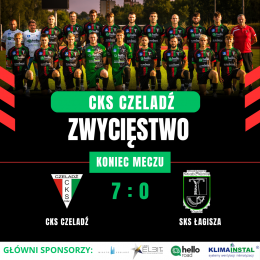 CKS CZELADŹ - SKS Łagisza