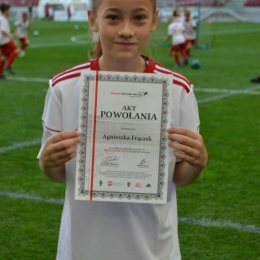 Agnieszka w kadrze Pilish Soccer Skills