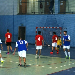 Naprzód Skalbmierz - Zorza Mikołajów - mecz o 3 miejsce w II lidze Powiatowej Ligi Futsalu (11.3.2018)