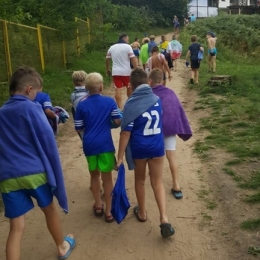 II dzień na obozie piłkarski Kruklanki 2017