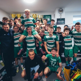 U19: Orzeł Myślenice - Tramwaj Kraków, awans do MLJ [fot. Bartek Ziółkowski]