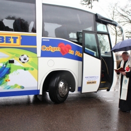 Święcenie autobusu Mazura Gostynin - 18.03.2017 r.