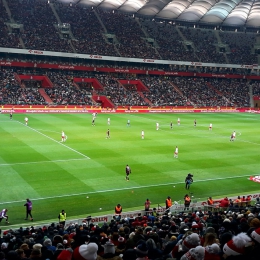 Mecz Reprezentacji Polski na Stadionie Narodowym w Warszawie