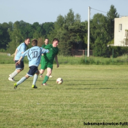 BŁĘKITNI PRZECZA 1:3 MAŃKOWICE 25.05.2015