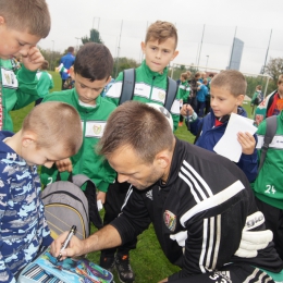 Trening Śląska Wrocław - Wizyta naszych