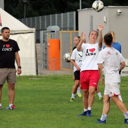 Upalny poniedziałkowy trening