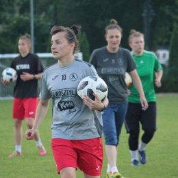 Trening przed AZS UJ Kraków