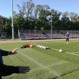 Trening przed meczem z Legionovią