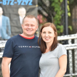 Adamek - Kownacki oprawa i na boisku