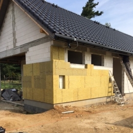 Budowa budynku klubowego - wrzesień 2017